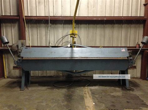 10 foot sheet metal brake|hydraulic sheet metal bender.